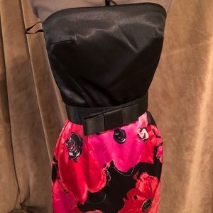 Flower short homecoming dress